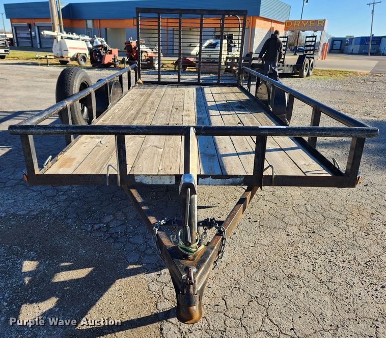 image for item JB9692 2015 Big Tex 35SA  utility trailer