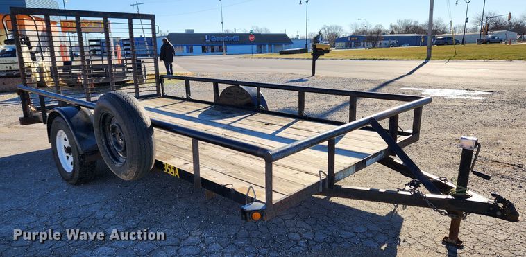 image for item JB9692 2015 Big Tex 35SA  utility trailer