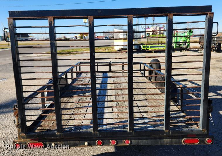 image for item JB9692 2015 Big Tex 35SA  utility trailer