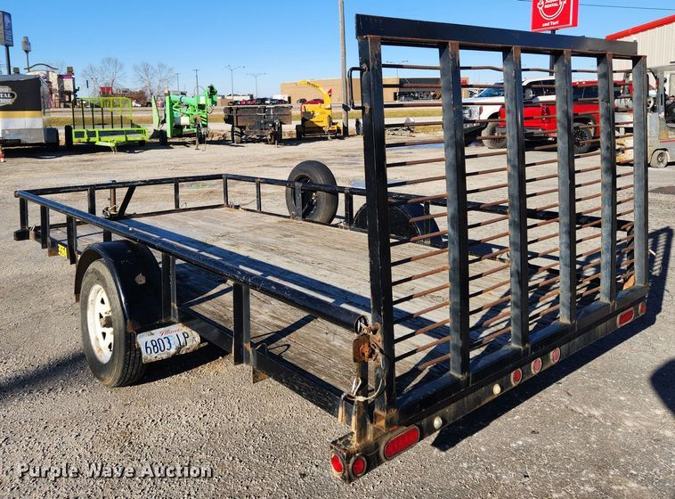 image for item JB9692 2015 Big Tex 35SA  utility trailer