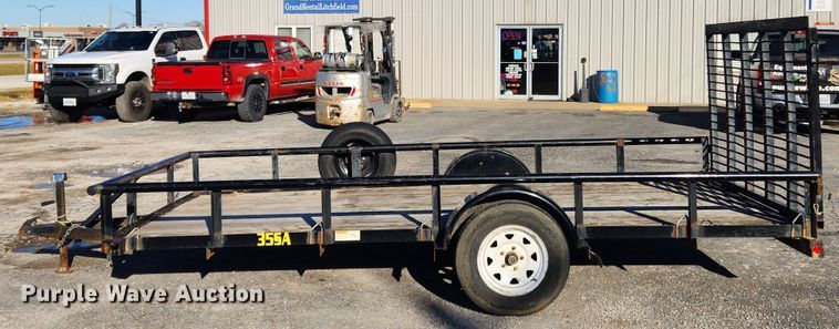 image for item JB9692 2015 Big Tex 35SA  utility trailer