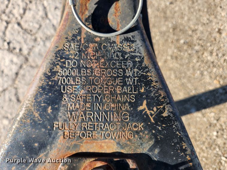 image for item JB9692 2015 Big Tex 35SA  utility trailer