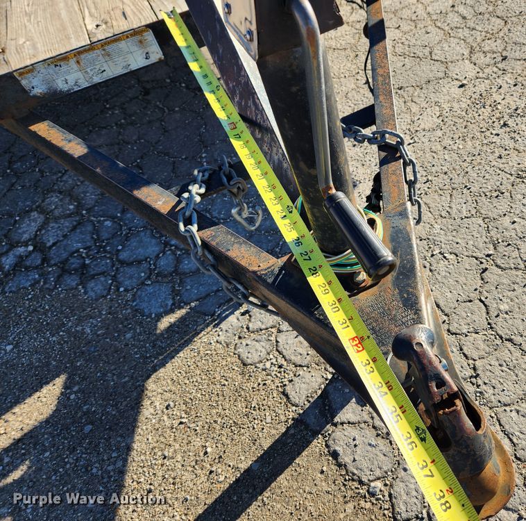 image for item JB9692 2015 Big Tex 35SA  utility trailer