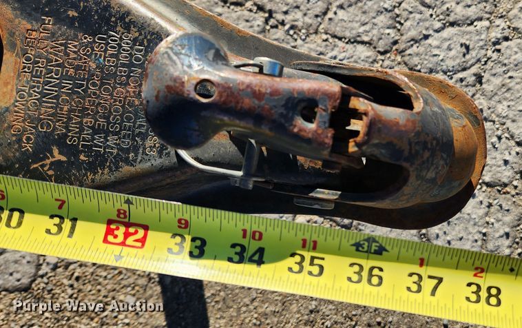 image for item JB9692 2015 Big Tex 35SA  utility trailer