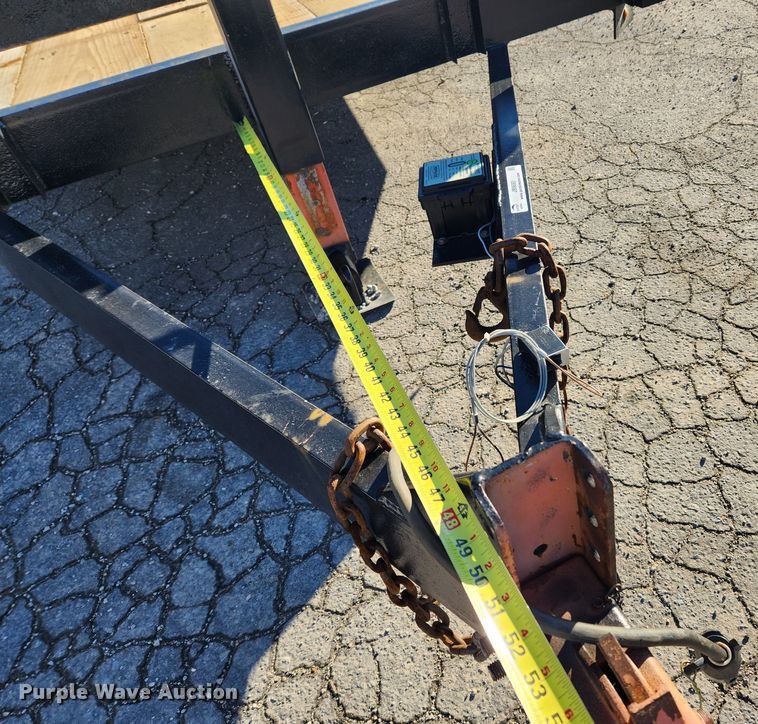 image for item JB9693 2005 Shop built  equipment trailer