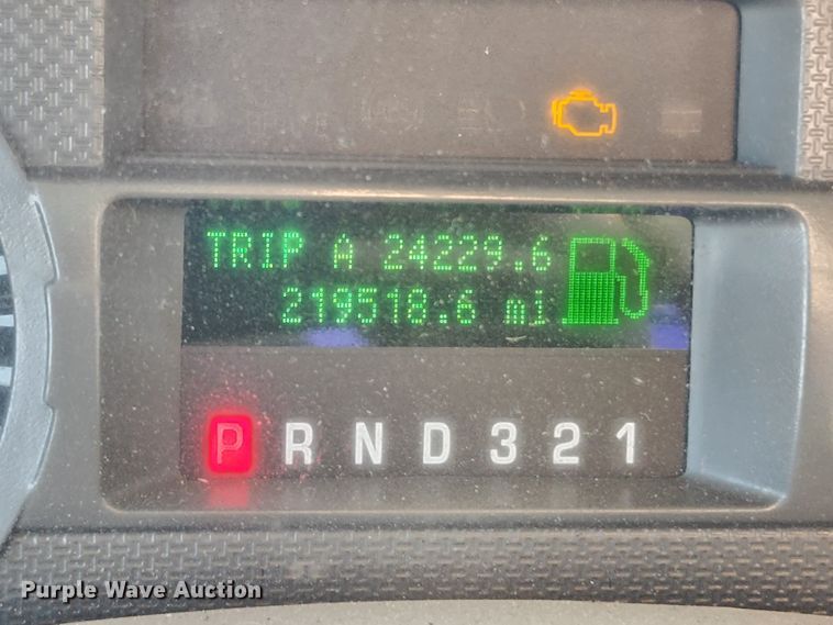 image for item JB9712 2008 Ford F350 Super Duty XLT  SuperCab utility bed pickup truck