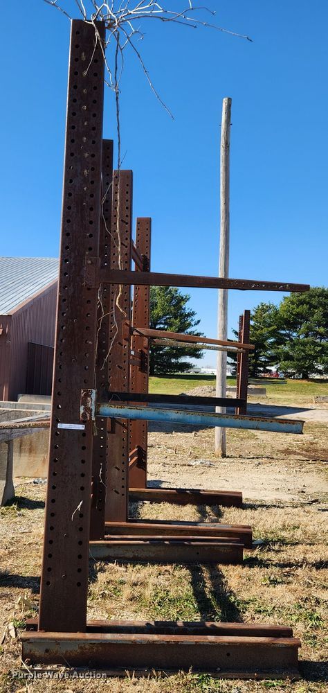 image for item JB9714 (3) metal storage racks