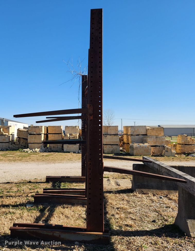 image for item JB9714 (3) metal storage racks