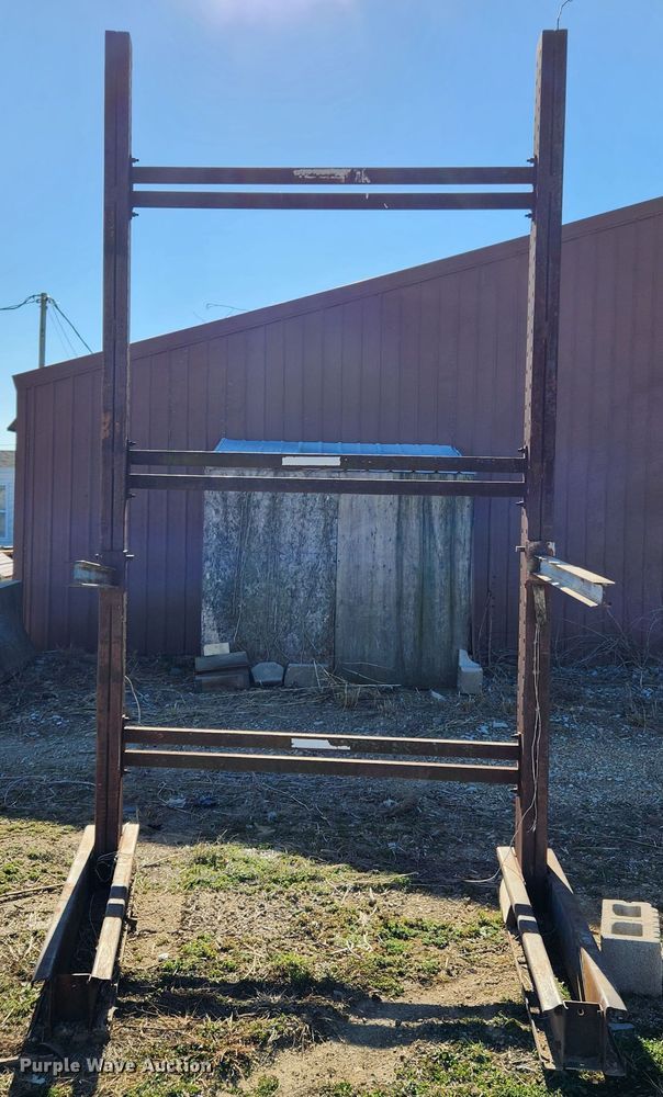 image for item JB9714 (3) metal storage racks