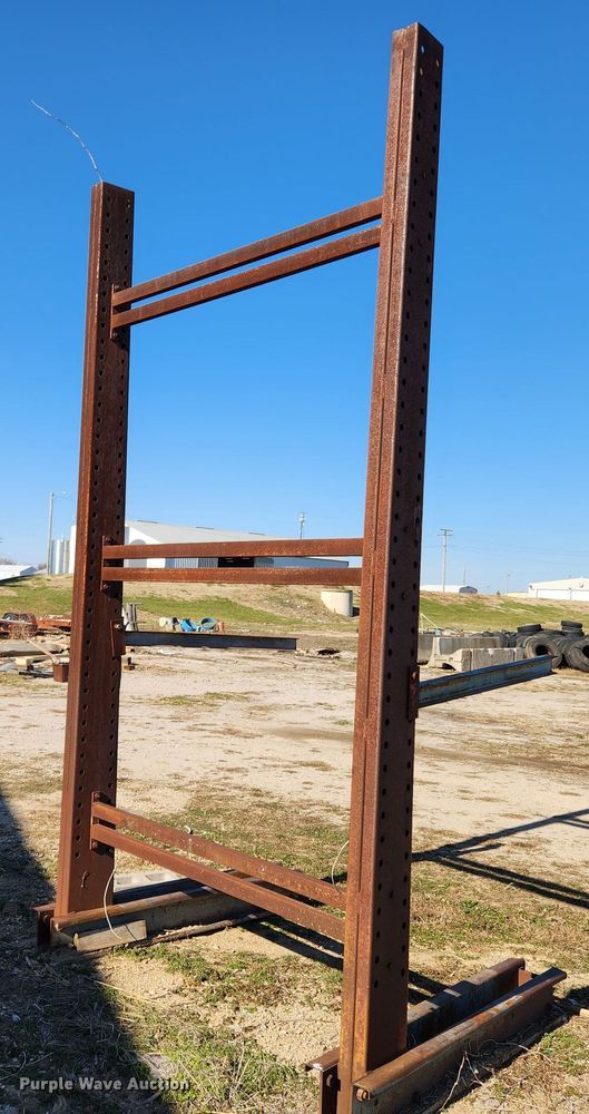 image for item JB9714 (3) metal storage racks