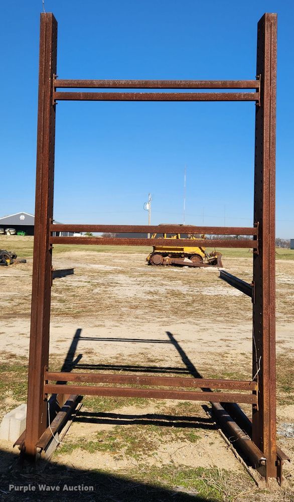 image for item JB9714 (3) metal storage racks