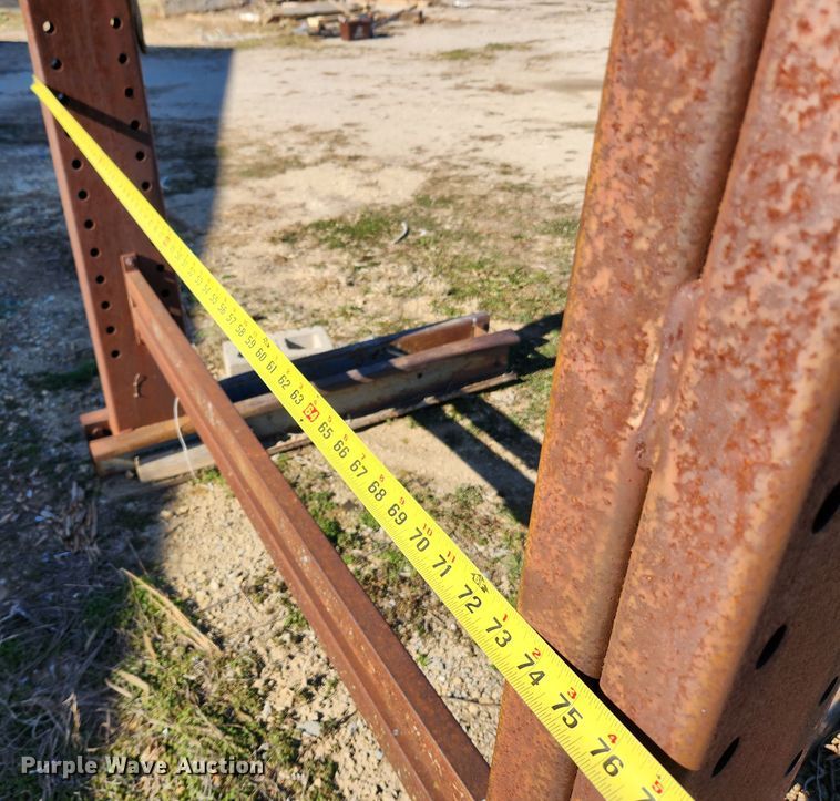 image for item JB9714 (3) metal storage racks