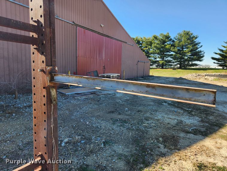 image for item JB9714 (3) metal storage racks