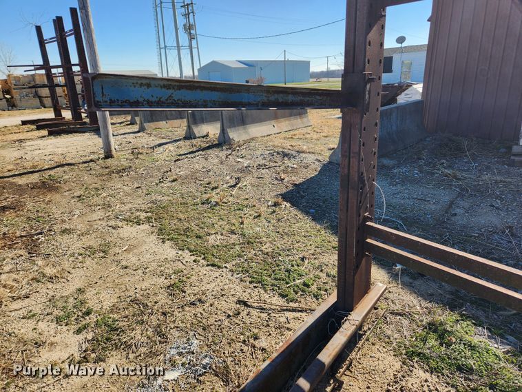 image for item JB9714 (3) metal storage racks