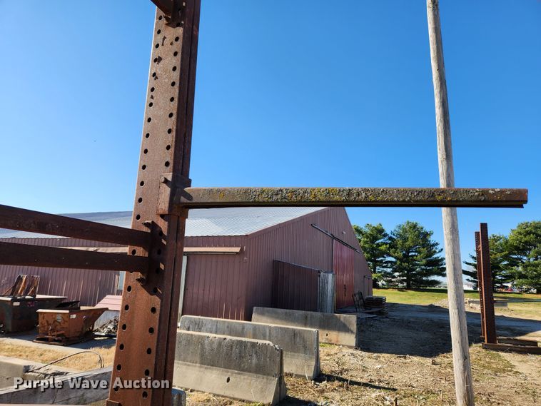 image for item JB9714 (3) metal storage racks