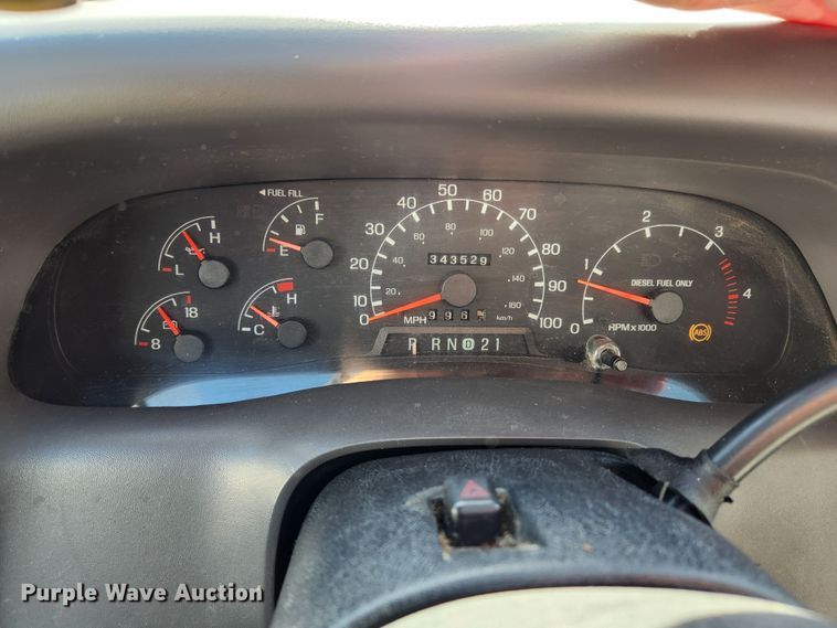 image for item JB9725 1999 Ford F550 Super Duty  box truck