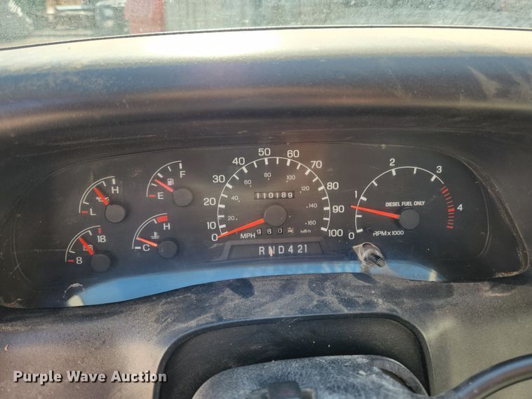 image for item JB9726 2004 Ford F650 Super Duty XL  flatbed truck