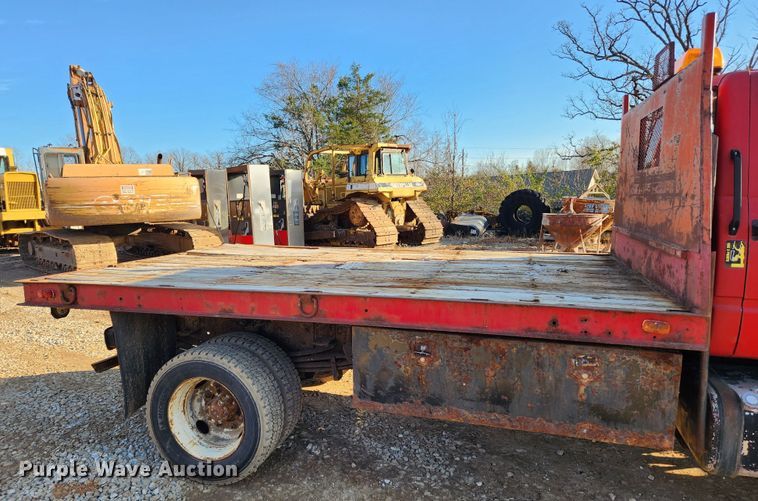 image for item JB9730 1990 GMC TopKick C6000  flatbed truck