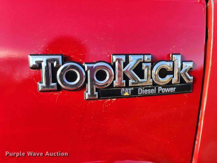 image for item JB9730 1990 GMC TopKick C6000  flatbed truck