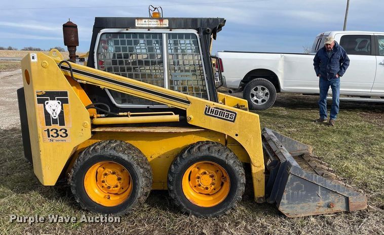 image for item JC9951 1994 Thomas T133S  skid steer loader