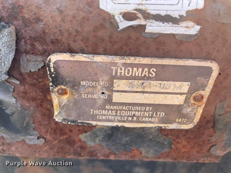 image for item JC9951 1994 Thomas T133S  skid steer loader