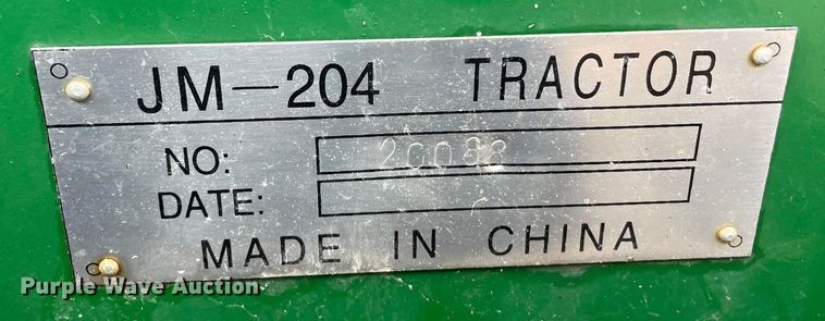 image for item JC9952 Jinma 204  MFWD tractor