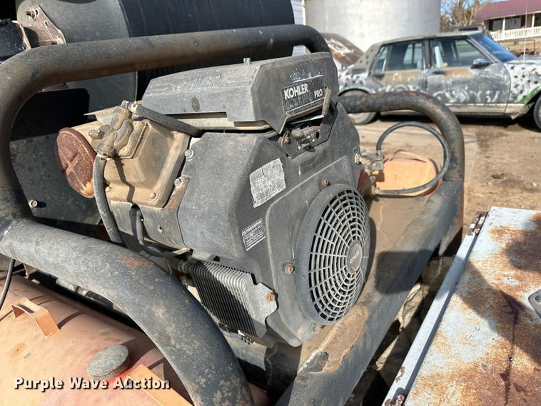 image for item JD9669 Shop built  pressure washer trailer