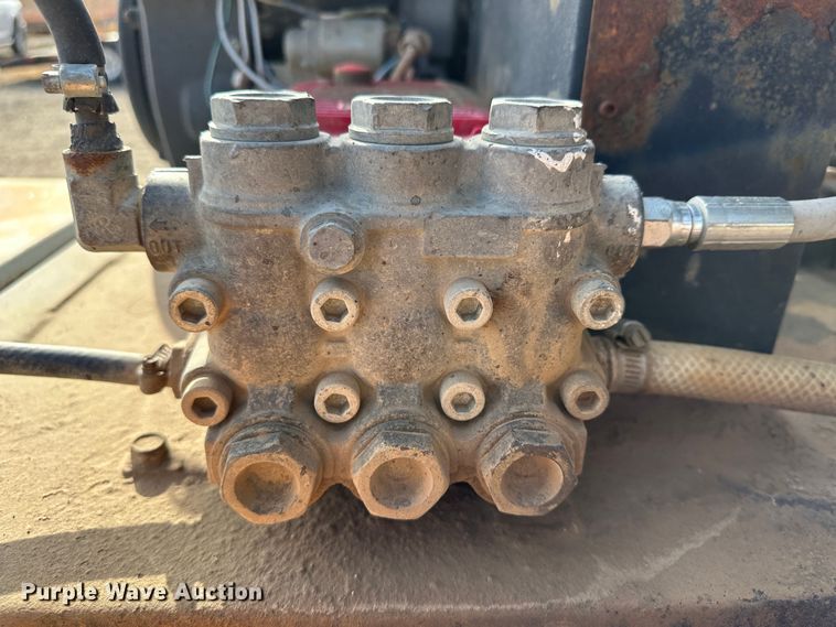 image for item JD9669 Shop built  pressure washer trailer