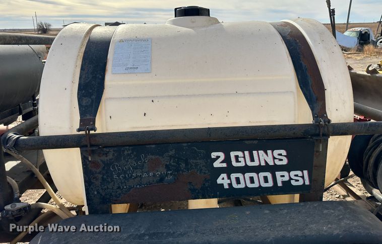 image for item JD9669 Shop built  pressure washer trailer