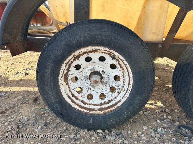 image for item JD9669 Shop built  pressure washer trailer