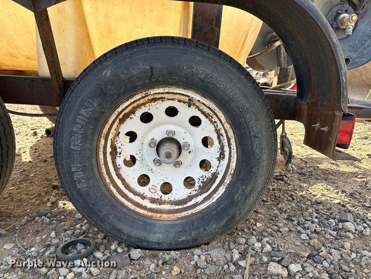 image for item JD9669 Shop built  pressure washer trailer