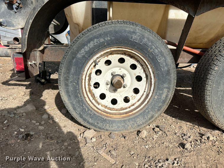 image for item JD9669 Shop built  pressure washer trailer