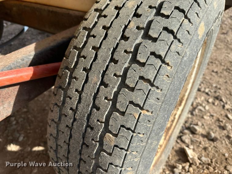 image for item JD9669 Shop built  pressure washer trailer