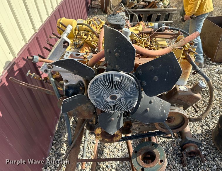 image for item JD9670 Caterpillar 3208  eight cylinder diesel engine