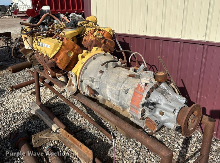 image for item JD9670 Caterpillar 3208  eight cylinder diesel engine