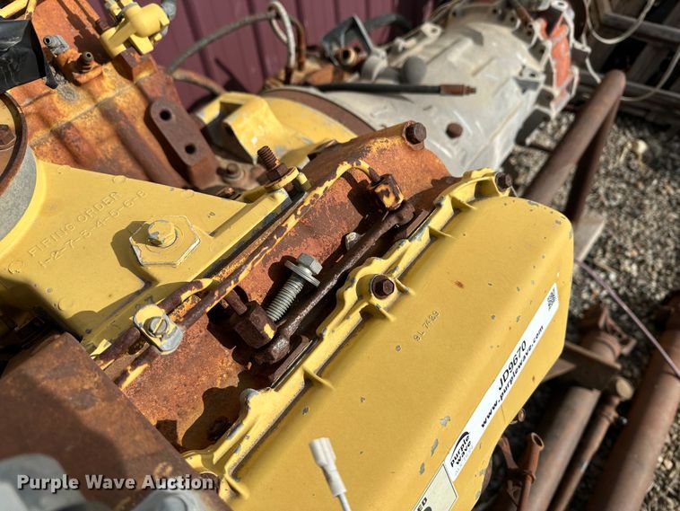 image for item JD9670 Caterpillar 3208  eight cylinder diesel engine