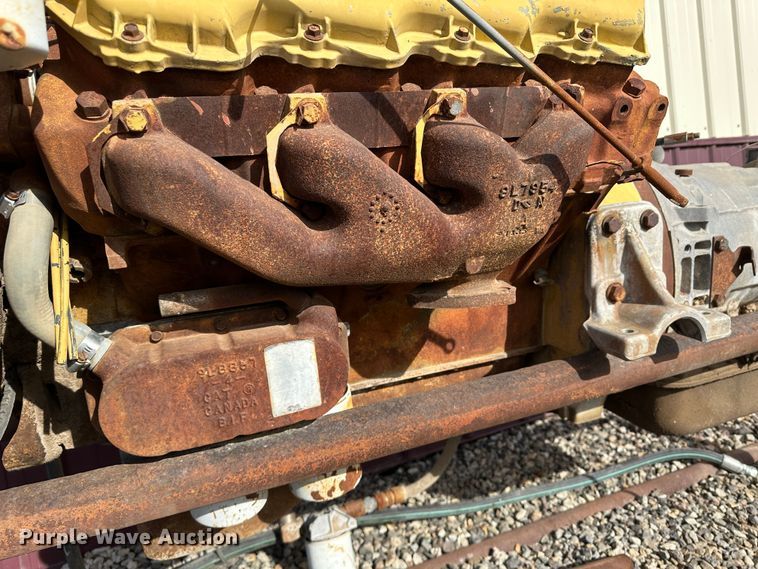 image for item JD9670 Caterpillar 3208  eight cylinder diesel engine