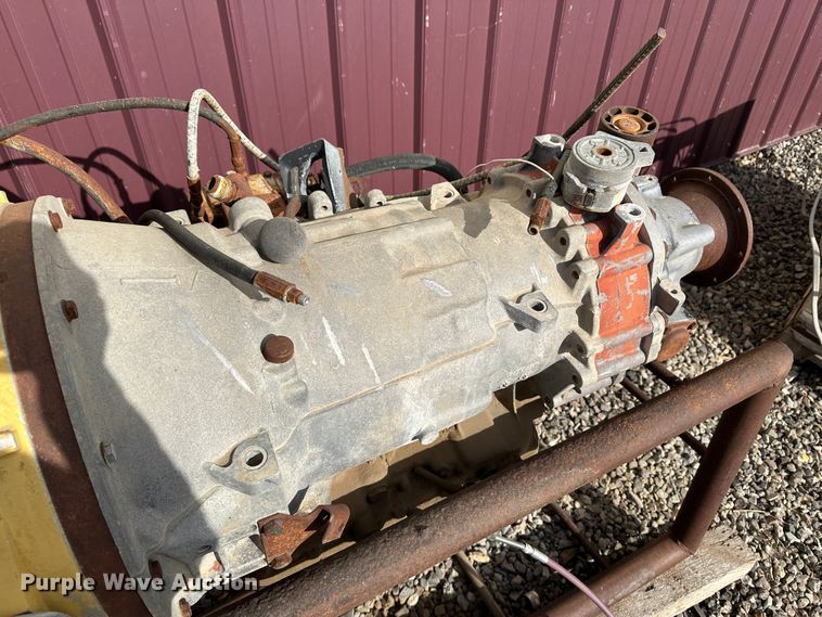 image for item JD9670 Caterpillar 3208  eight cylinder diesel engine