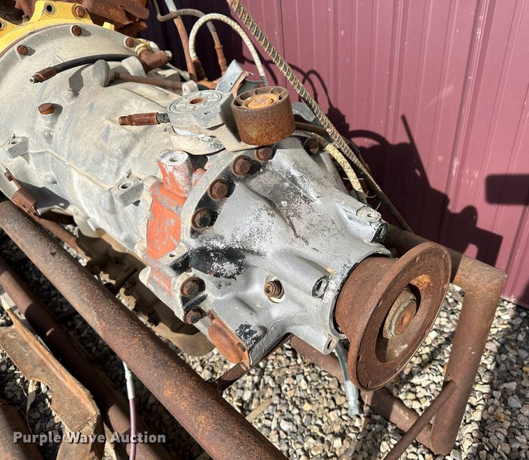 image for item JD9670 Caterpillar 3208  eight cylinder diesel engine