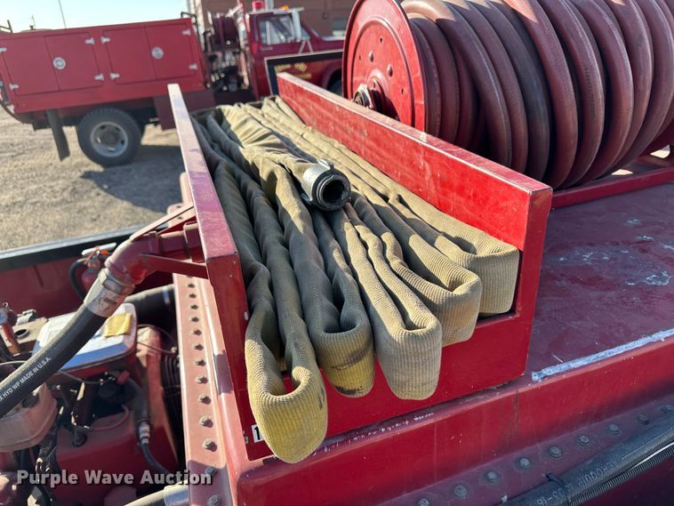 image for item JD9739 1985 Dodge W350  brush fire truck