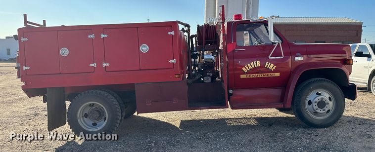 image for item JD9740 1982 Chevrolet C60  fire truck