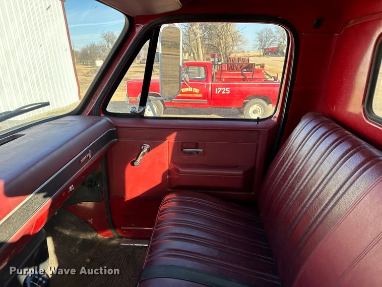 image for item JD9740 1982 Chevrolet C60  fire truck