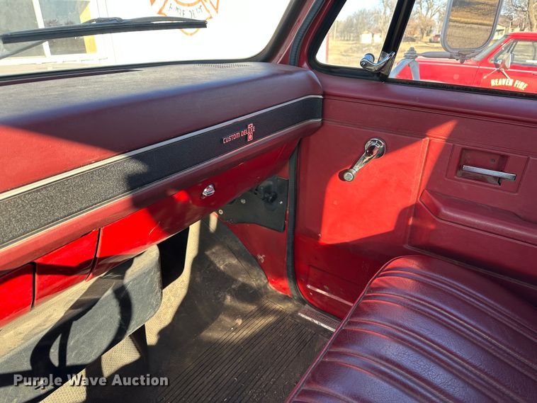 image for item JD9740 1982 Chevrolet C60  fire truck