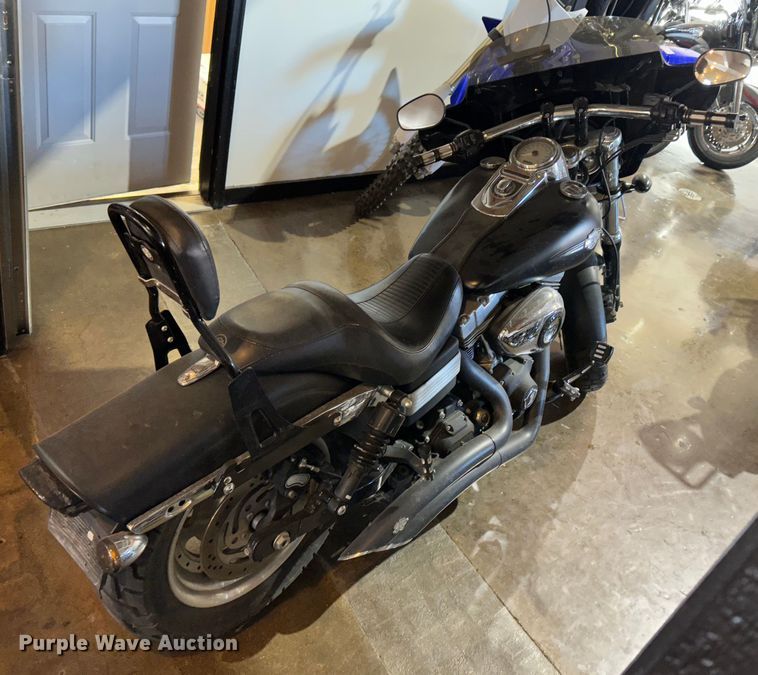 image for item JD9763 2010 Harley Davidson Dyna Fat Bob  motorcycle