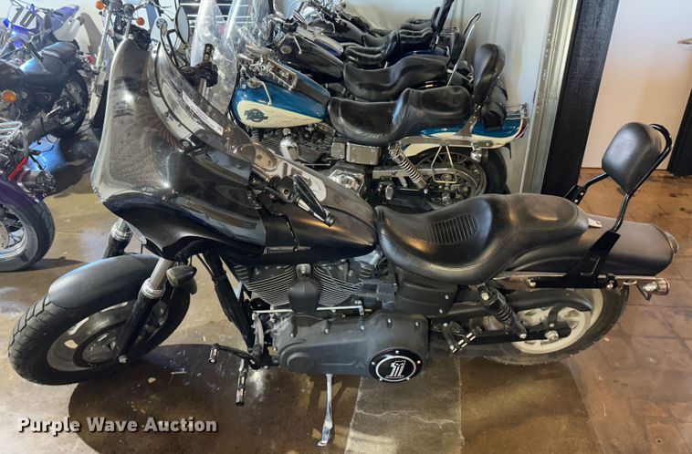 image for item JD9763 2010 Harley Davidson Dyna Fat Bob  motorcycle