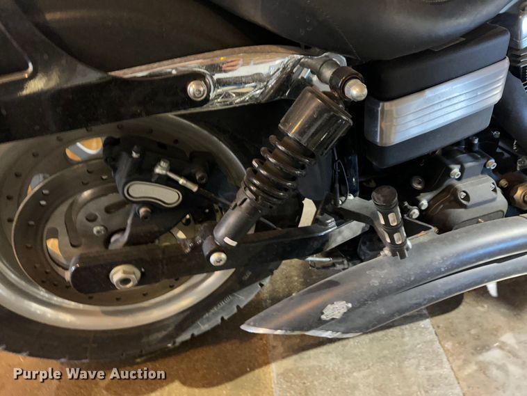 image for item JD9763 2010 Harley Davidson Dyna Fat Bob  motorcycle