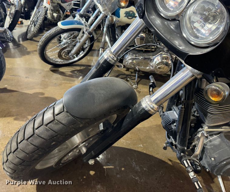 image for item JD9763 2010 Harley Davidson Dyna Fat Bob  motorcycle