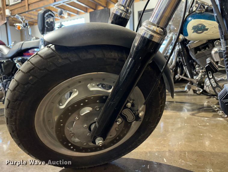 image for item JD9763 2010 Harley Davidson Dyna Fat Bob  motorcycle