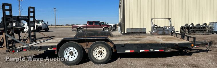 image for item JD9780 2012 PJ  flatbed trailer