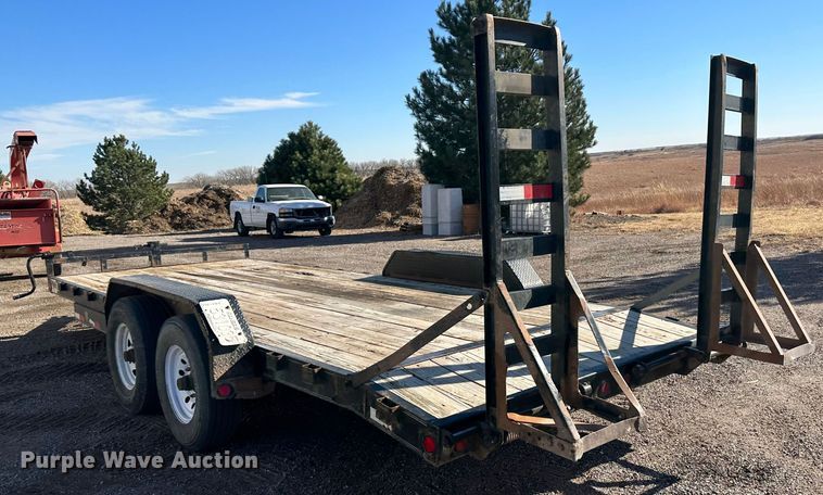 image for item JD9780 2012 PJ  flatbed trailer